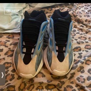 Size 7 in men’s Yeezy